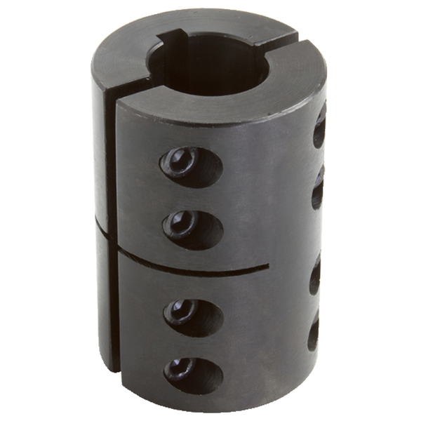 Climax Metal Products 1-15/16 X 1-15/16 ID Steel 2Pcrcssd Screwcoup, Stl, Bo, 2Cc-193-193-Kw 2CC-193-193-KW